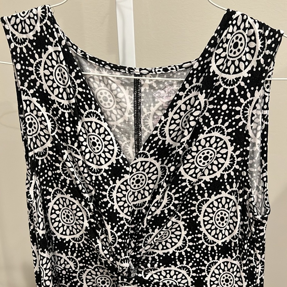 Aztec Print Tank Dress - Picture 2 of 6